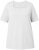 Ulla Popken Essential Square Neck Stretch Tee Snow White - Trička - 