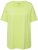 Ulla Popken Essential Square Neck Stretch Tee Lime Green - Trička - 