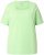 Ulla Popken Essential Square Neck Stretch Tee Light Green - Trička - 