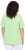 Ulla Popken Essential Square Neck Stretch Tee Light Green - Trička - 