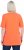 Ulla Popken Essential Square Neck Stretch Tee Coral Pink - Trička - 
