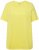Ulla Popken Essential Square Neck Stretch Tee Lemon Yellow - Trička - 