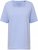 Ulla Popken Essential Square Neck Stretch Tee Sky Blue - Trička - 