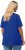 Ulla Popken Essential Square Neck Stretch Tee Cobalt Blue - Trička - 