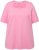 Ulla Popken Essential Square Neck Stretch Tee Light Pink - Trička - 