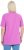 Ulla Popken Essential Square Neck Stretch Tee Cool Pink - Trička - 