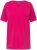 Ulla Popken Essential Square Neck Stretch Tee Fuchsia Pink - Trička - 