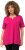 Ulla Popken Essential Square Neck Stretch Tee Fuchsia Pink - Trička - 