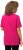 Ulla Popken Essential Square Neck Stretch Tee Fuchsia Pink - Trička - 