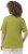 Ulla Popken Double Layer Rounded V-Neck Slim Fit Tee Apple Green - Trička - 