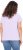 Ulla Popken Ribbed Lettuce Hem Short Sleeve Tee Lavender - Trička - 