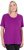 Ulla Popken UPF 50 Quick Drying Tee Blackberry - Trička - 