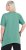 Ulla Popken Quick Drying Pointed Hem Stretch Fit Tee Ivy Green - Trička - 