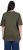 Ulla Popken Basic Round Neck Short Sleeve Relaxed Fit T-Shirt Olive Grey - Trička - 