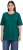Ulla Popken Basic Round Neck Short Sleeve Relaxed Fit T-Shirt Teal Green - Trička - 