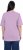 Ulla Popken Basic Round Neck Short Sleeve Relaxed Fit T-Shirt Lavender Pink - Trička - 