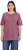 Ulla Popken Basic Round Neck Short Sleeve Relaxed Fit T-Shirt Dark Rose Red - Trička - 