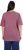 Ulla Popken Basic Round Neck Short Sleeve Relaxed Fit T-Shirt Dark Rose Red - Trička - 