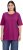 Ulla Popken Basic Round Neck Short Sleeve Relaxed Fit T-Shirt Berry Purple - Trička - 