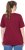 Ulla Popken Eco Cotton Basic T-Shirt 2-Pack Red/Navy - Trička - 