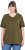Ulla Popken Eco Cotton Basic T-Shirt 2-Pack Green/Black - Trička - 