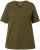 Ulla Popken Eco Cotton Basic T-Shirt 2-Pack Green/Black - Trička - 