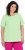 Ulla Popken Essential Round Neck Stretch Tee Light Green - Trička - 
