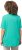 Ulla Popken Essential Round Neck Stretch Tee Turquoise - Trička - 