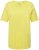 Ulla Popken Essential Round Neck Stretch Tee Lemon Yellow - Trička - 