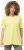 Ulla Popken Essential Round Neck Stretch Tee Lemon Yellow - Trička - 