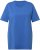 Ulla Popken Essential Round Neck Stretch Tee Denim Blue - Trička - 