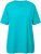 Ulla Popken Essential Round Neck Stretch Tee Deep Aqua - Trička - 