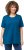 Ulla Popken Essential Round Neck Stretch Tee Medium Blue - Trička - 