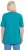 Ulla Popken Essential Round Neck Stretch Tee Teal - Trička - 