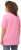 Ulla Popken Essential Round Neck Stretch Tee Light Pink - Trička - 