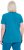 Ulla Popken Functional Antibacterial Finish V-Neck Short Sleeve Knit Top Opal Green - Trička - 