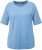 Ulla Popken Quick-Drying Short Sleeve T-Shirt Pale Blue - Trička - 