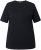 Ulla Popken Scoop Neck Short Sleeve Tee Black - Trička - 