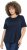 Ulla Popken Scoop Neck Short Sleeve Tee Navy - Trička - 