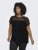 Only Carmakoma Flake Top Black - Topy - 