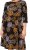 Scandinavian Caramel Flower Petals Dress Lavender and Orange - DÁMSKÉ OBLEČENÍ 40-66 - 