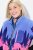 Ulla Popken Alpine Landscape Fleece Jacket Cloud Blue - Mikiny & mikiny s kapucí - Pohodlné mikiny, hoodie a pleteniny