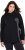 Ulla Popken Ribbon Detail Turtleneck Sweatshirt Black - Mikiny & mikiny s kapucí - 