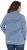 Ulla Popken Striped Turtleneck Neon Detail Sweatshirt Indigo Denim - Mikiny & mikiny s kapucí - 