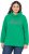 Ulla Popken HELLO Classic Fit Stand-Up Collar Sweatshirt Emerald Green - Mikiny & mikiny s kapucí - 