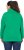 Ulla Popken HELLO Classic Fit Stand-Up Collar Sweatshirt Emerald Green - Mikiny & mikiny s kapucí - 