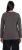 Ulla Popken Basic Round Neck Long Sleeve Slim Fit Cotton Tee Graphite Grey - Trička - 