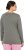 Ulla Popken Basic Round Neck Long Sleeve Slim Fit Cotton Tee Grey - Trička - 