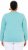 Ulla Popken Basic Round Neck Long Sleeve Slim Fit Cotton Tee Mint - Trička - 