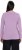 Ulla Popken Basic Round Neck Long Sleeve Slim Fit Cotton Tee Lavender - Trička - 